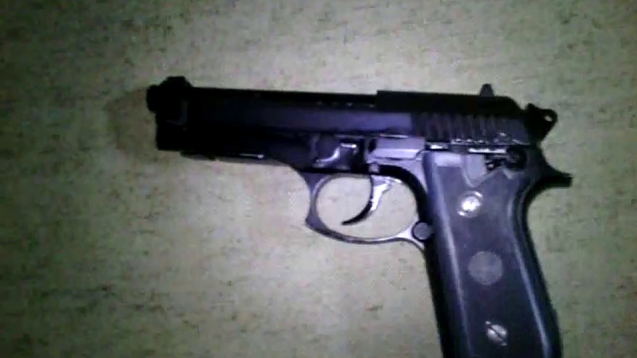 Gletcher BRT 92FS AUTO 4.5 мм Blowback стрельба на 20 м