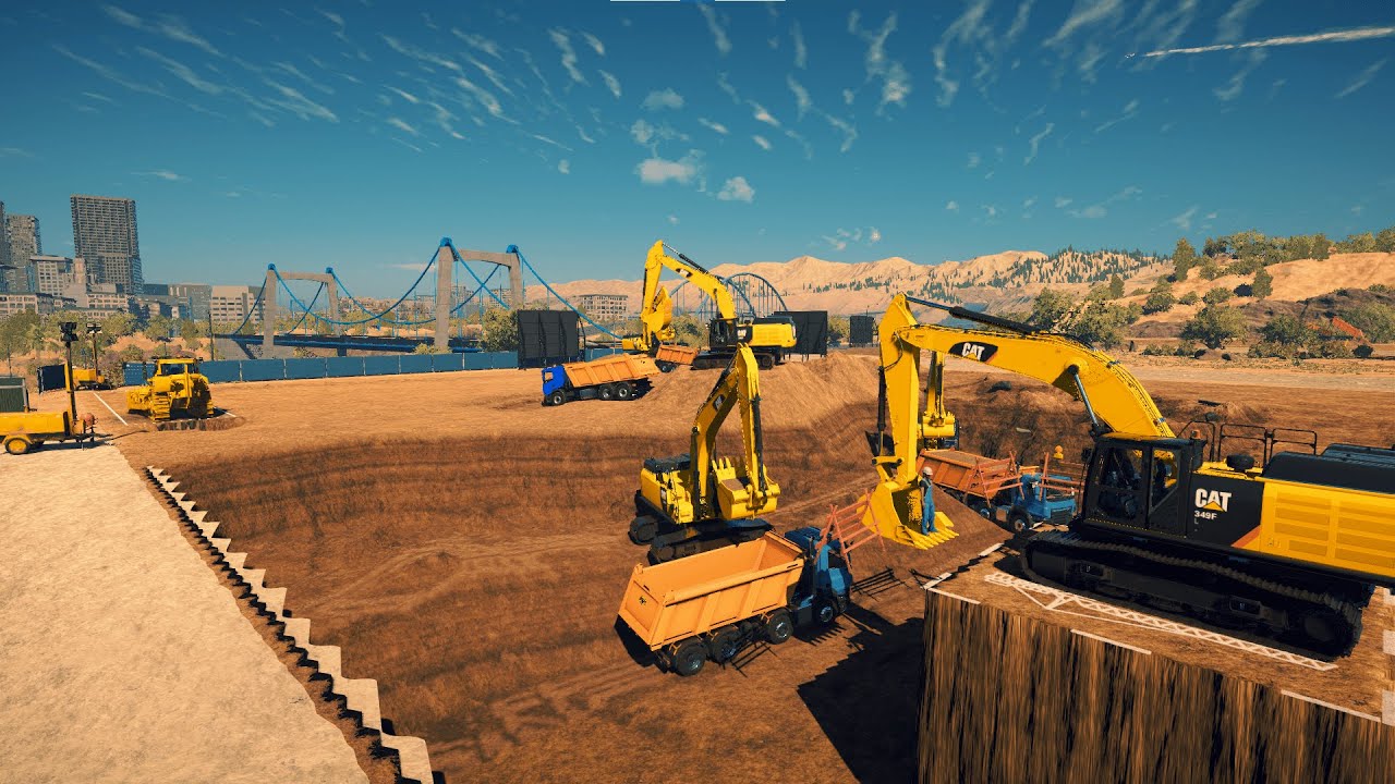 PROJECT TAMBANG DI GAME CONSTRUCTION SIMULATOR PC - #1