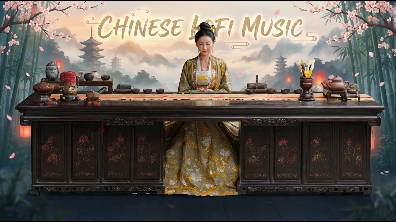 Chinese Lofi one Hip Hop Mix 🎋 Peaceful Oriental Vibes | 1.5 Hours Study & Chill
