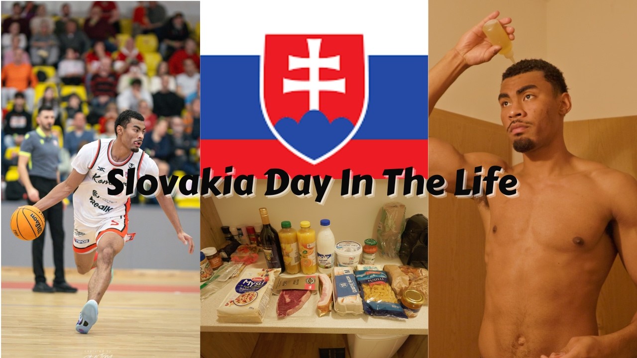 Realistic first day as a professional basketball player in Europe// Cinematic Vlog