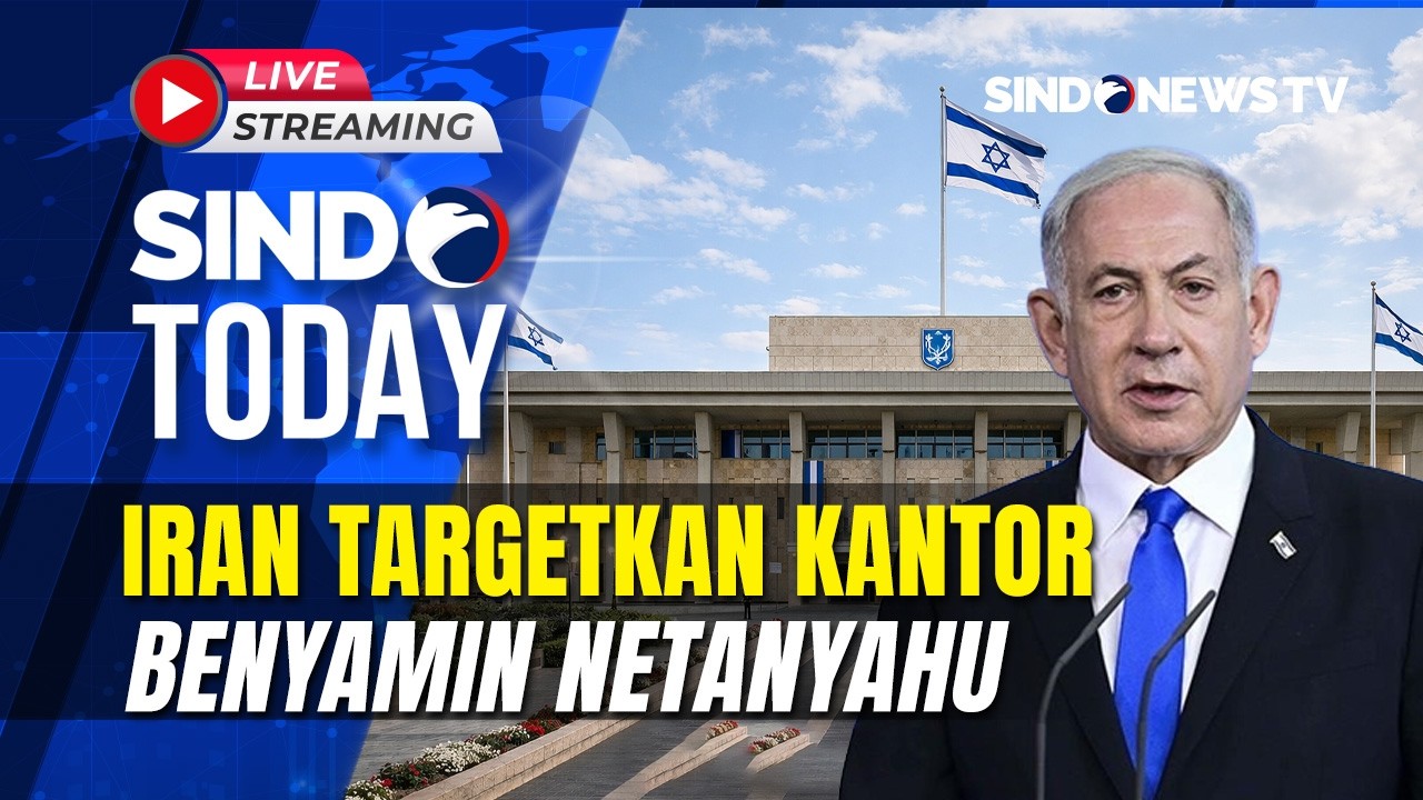 🔴IRAN TARGETKAN KANTOR BENYAMIN NETANYAHU | LIVE | SINDO TODAY | 04/03
