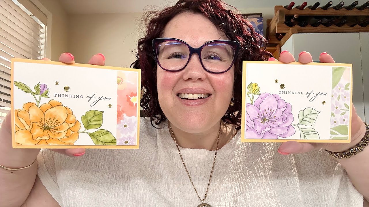 Stampin’ Up! Simply Beautiful with Lovely & Beautiful Coloured Cards #stampinup #cardmaking