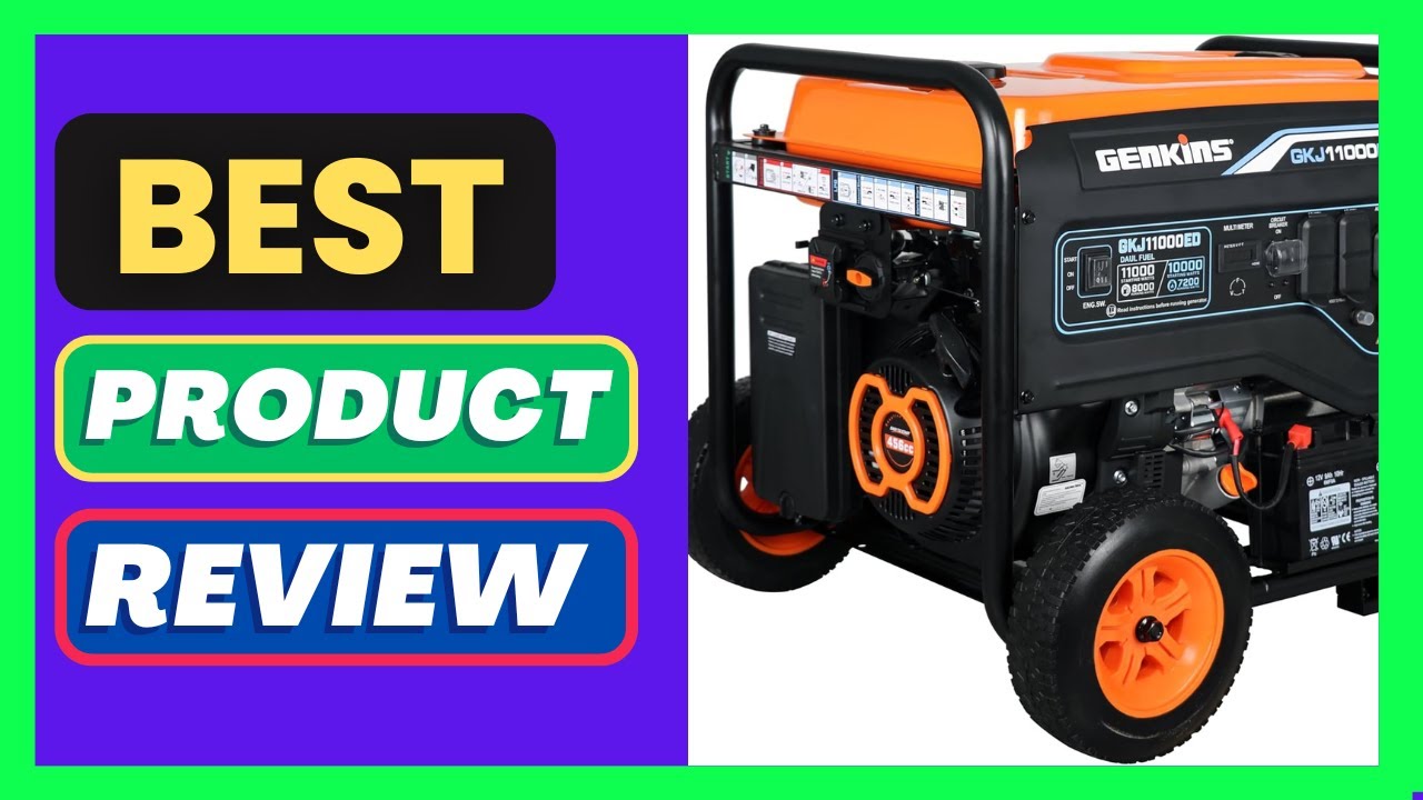 Genkins 11000 Watt Dual Fuel Portable Generator