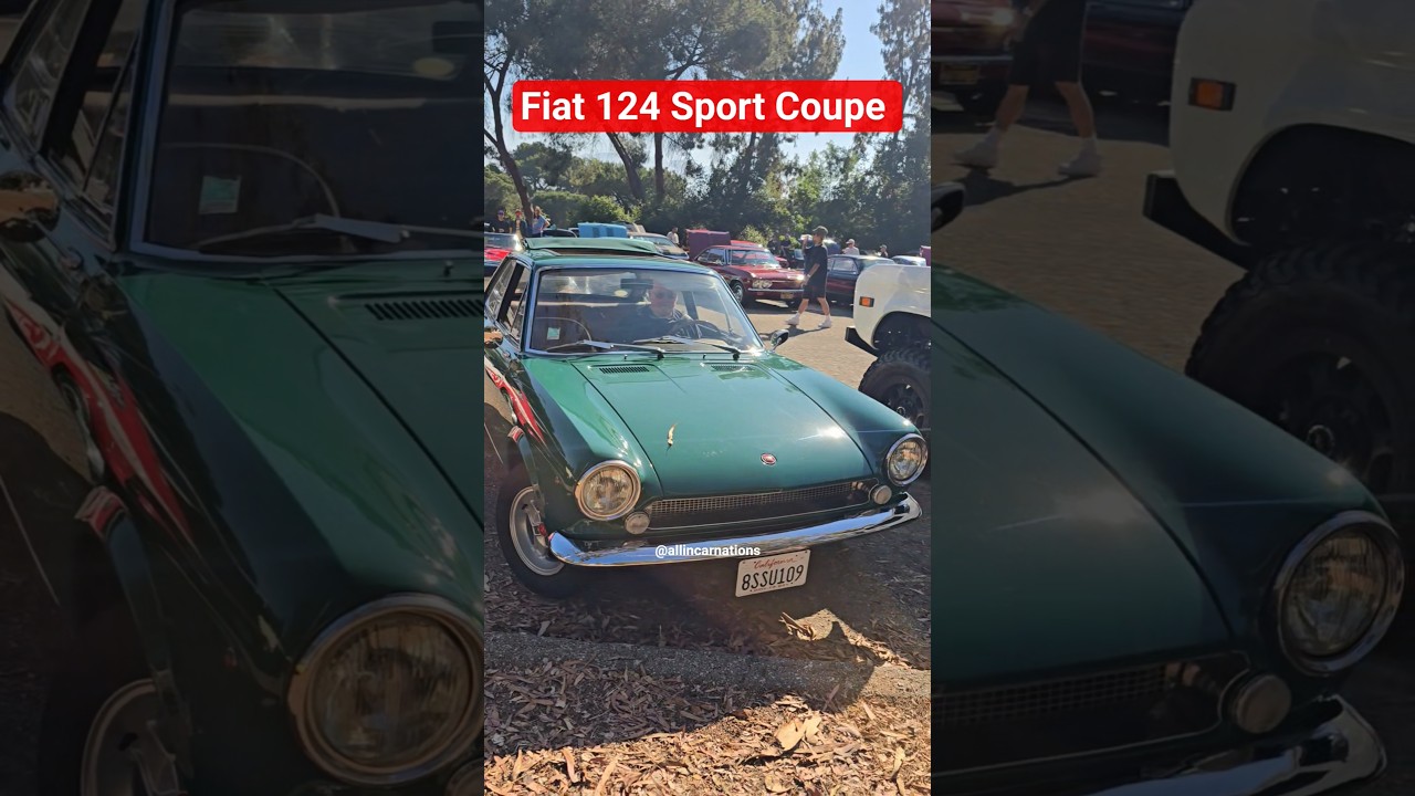 Fiat 124 Sport Coupe, what's the model year? 