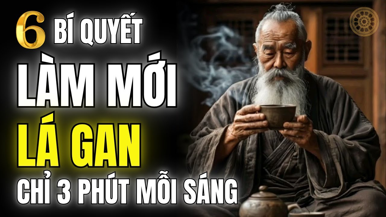 Gan Khỏe Thì Khí Mới Lưu - 6 Bí Quyết Để Làm Mới Lá Gan Mỗi Sáng!