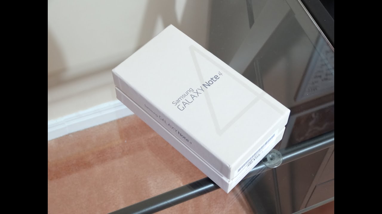 Samsung Galaxy Note 4 Unboxing and First Impression