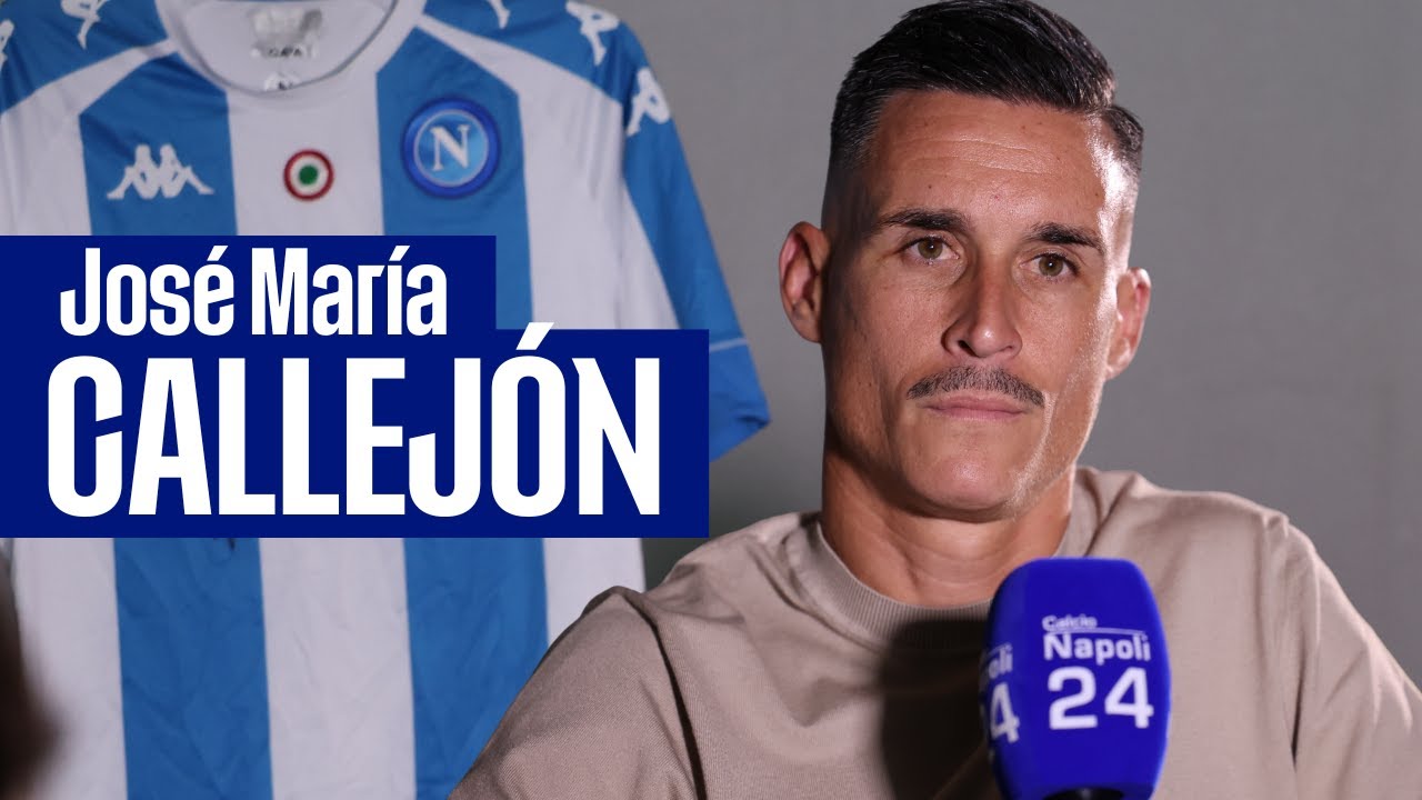 Intervista a CALLEJON: si RITIRA! 😱🎙️ Gli anni al NAPOLI con Mertens-Insigne, poi si emoziona 🥹💙