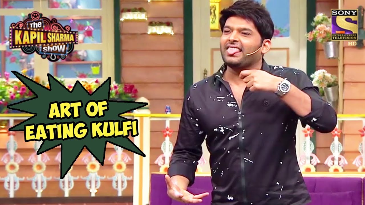 Kapil Explains The Art Of Eating Kulfi - The Kapil Sharma Show