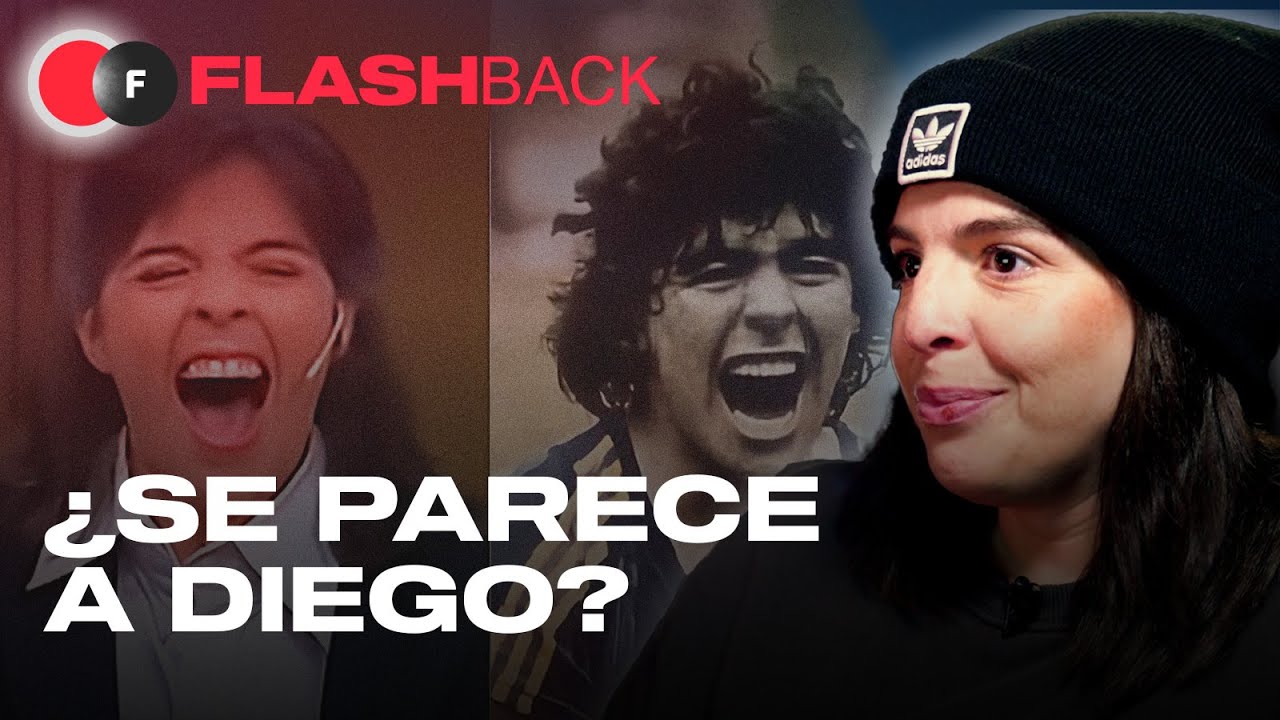 ¿DALMA es “VILLAFAÑE” y GIANINNA es “MARADONA”? Su parecido a Diego Maradona | Flashback