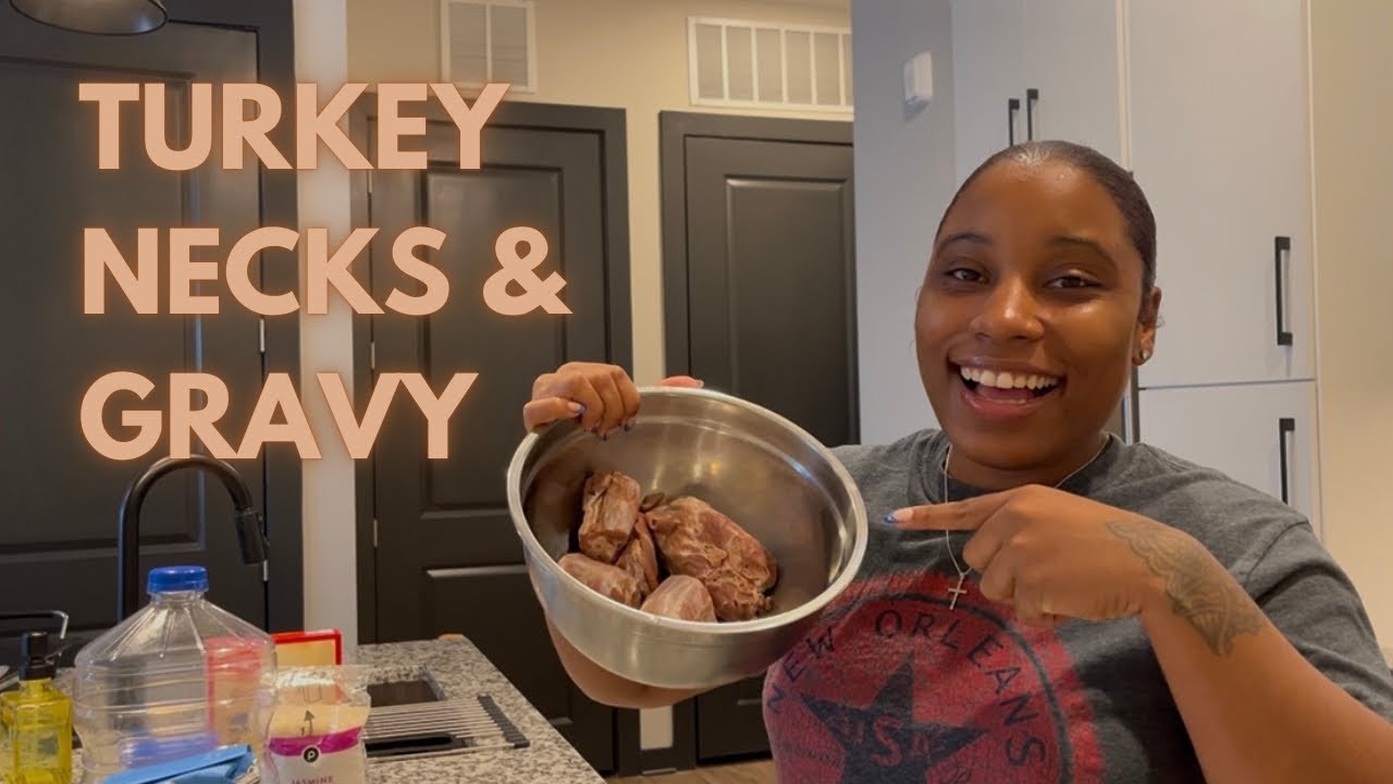 Cooked Turkey Necks for the First Time! Out did Myself!! 