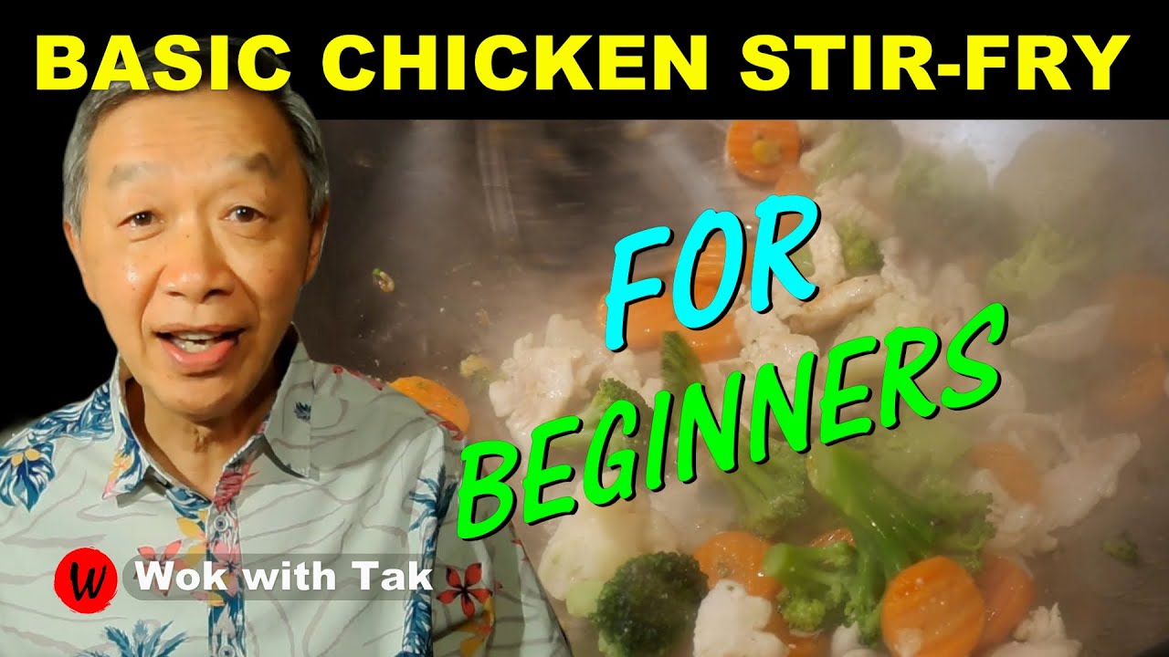 CHICKEN STIR-FRY for beginners | Fast, simple, and delicious with minimum prepping