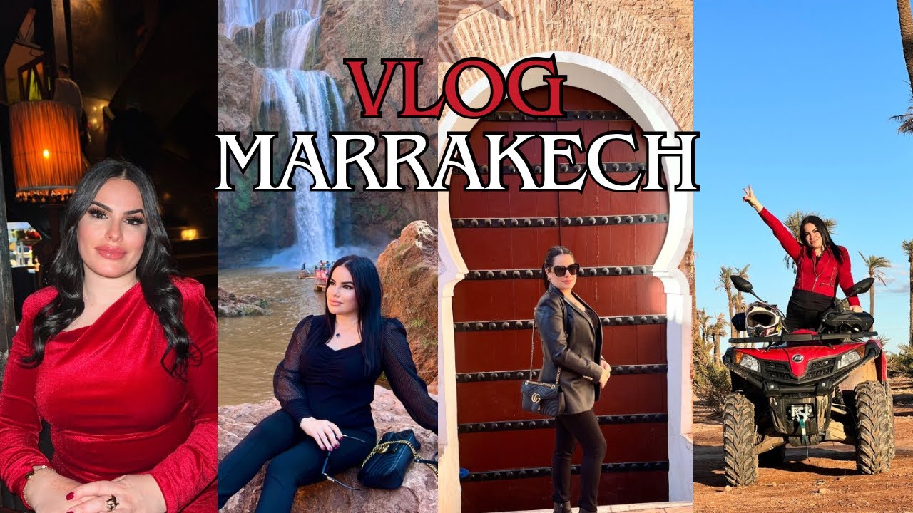 #vlog mes vacances à Marrakech 🥰 عطلتي في مراكش 👍#algerie #marrakech #maroc