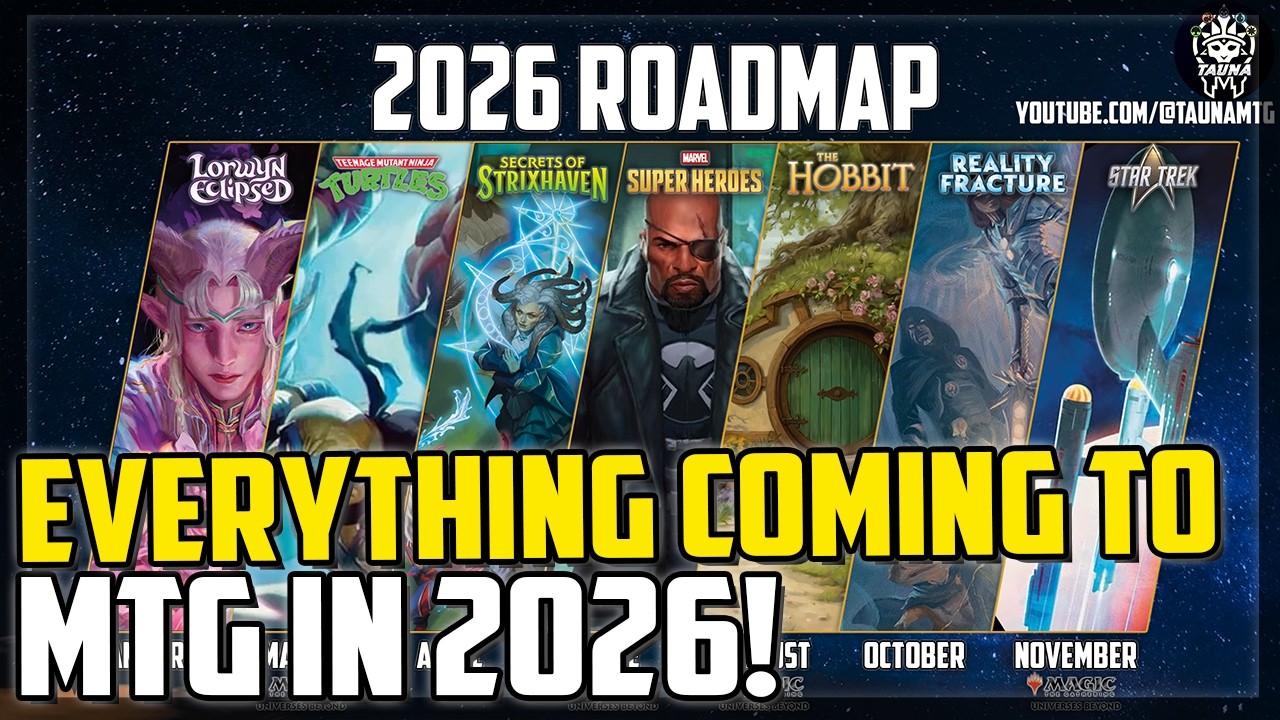 Всё, что вам нужно знать о наборах и планах развития MTG на 2026 год! - Magic: The Gathering