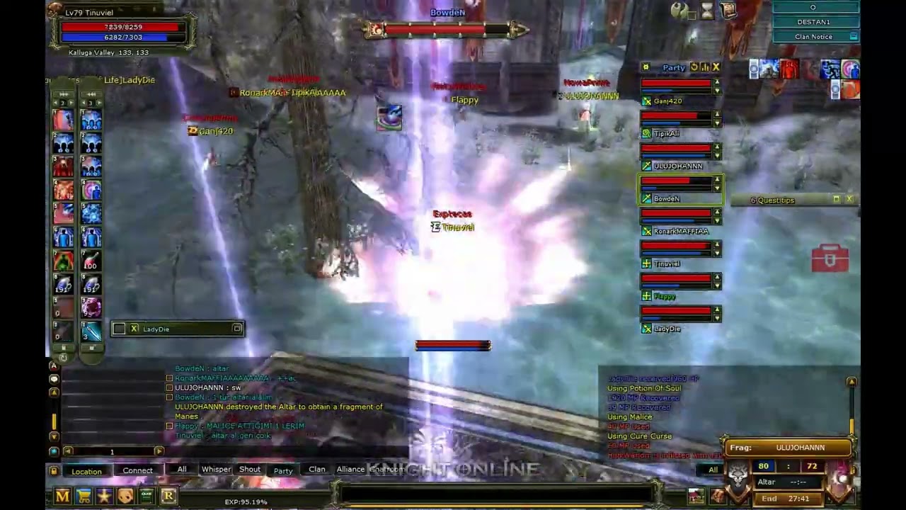 Destan Bdw Against 5 Warriors