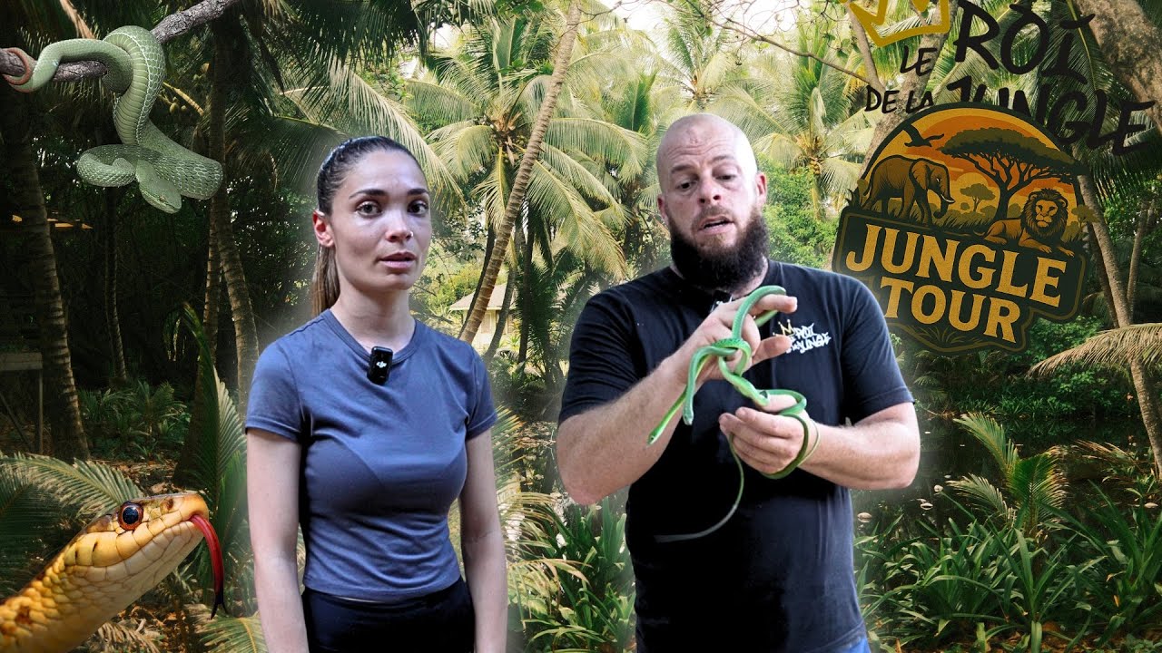 Jungle Tour- épisode 5: 5 serpents cachés… va-t-elle tous les trouver ? 