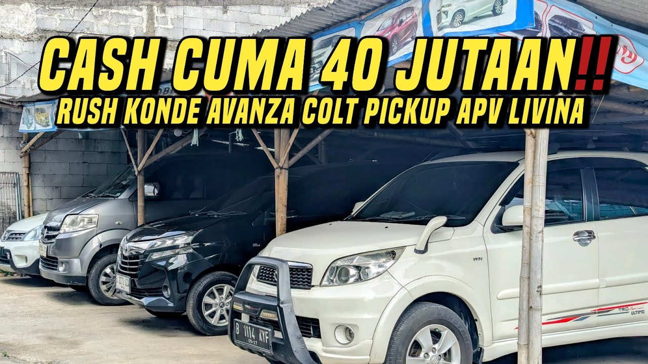Obral mobil bekas murah nih Dulur Mobilindo❗️Rush termurah 40 jutaan Avanza Futura SS pickup Calya 