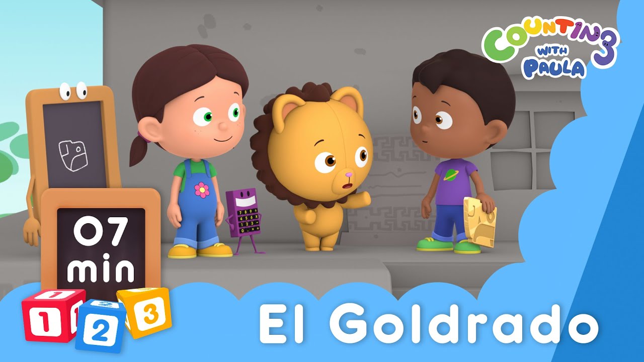 El Goldrado - Counting with Paula | Name and Identify Positions | Educational | For Kids