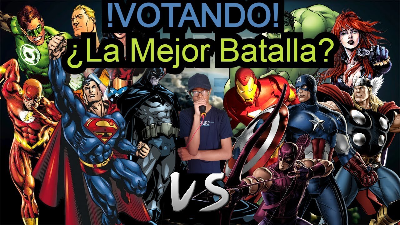 BATALLA DCEPCIONANTE? !VOTANDO LOS VENGADORES VS LA LIGA DE LA JUSTICIA RAP  EN FORMATO FMS!