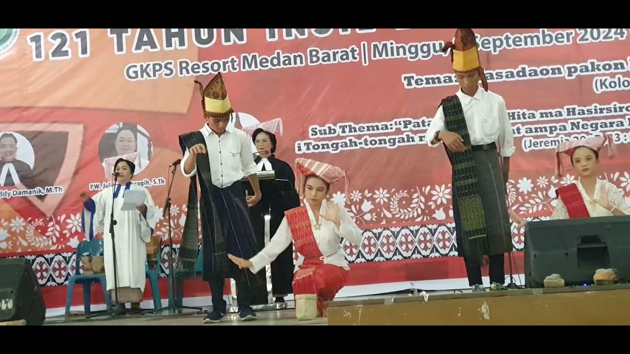 Tortor Galangan BORAS TENGER Sekolah Minggu GKPS Sambu Baru Medan