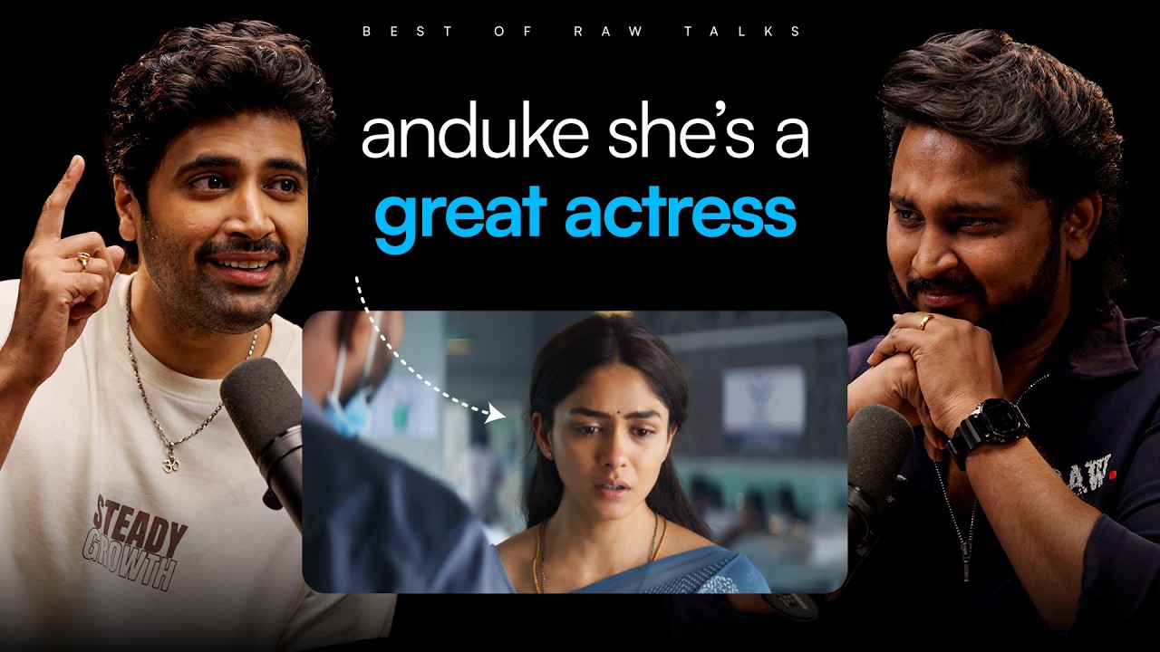 🙌🙌MRUNAL THAKUR'S ACTING SKILLS | #rawtalksclips #shorts #telugushorts #telugupodcasts