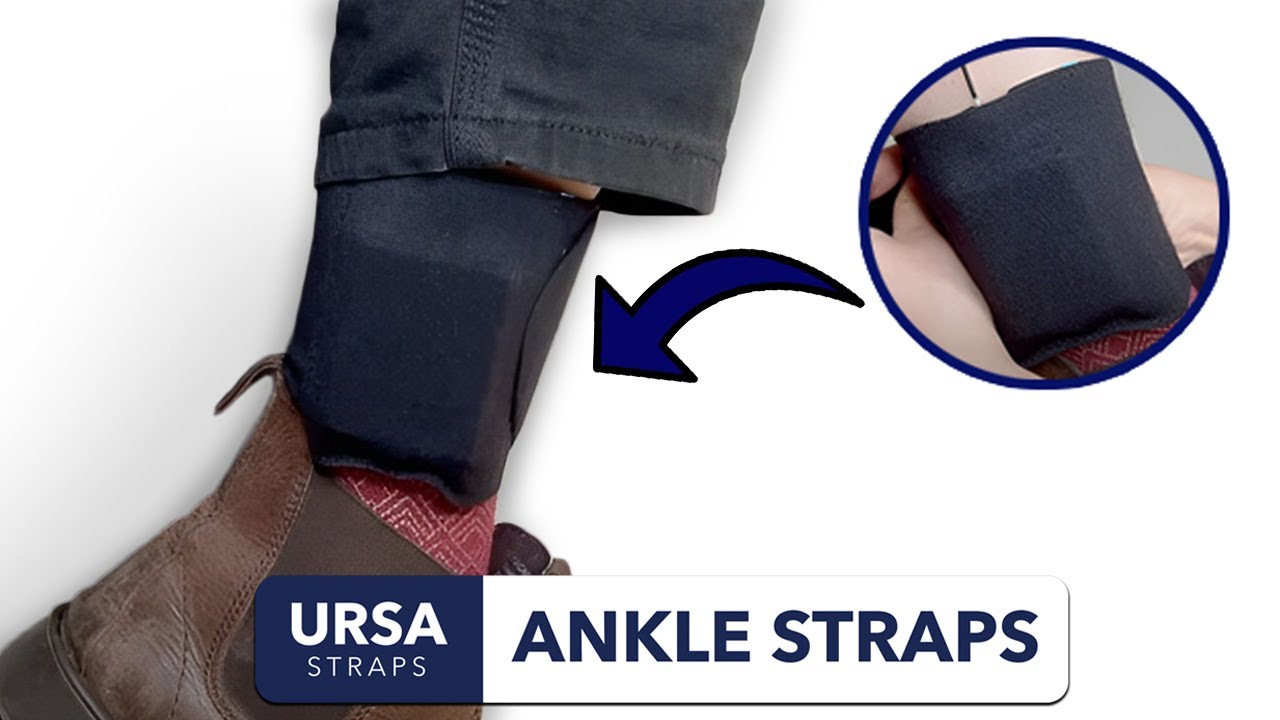 URSA Ankle Straps - Radio Transmitter Rigging Around The Ankle | URSA Straps
