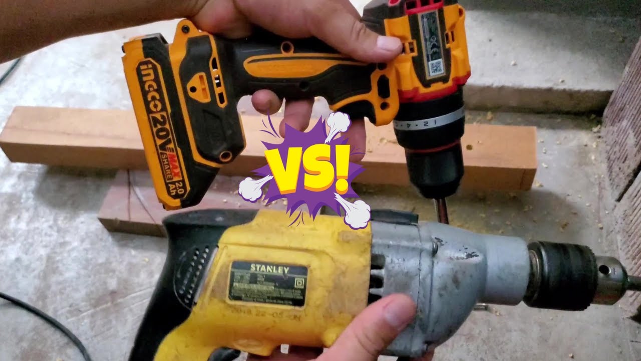 🔫TALADRO Inalambrico VS TALADRO Corriente ⚡️