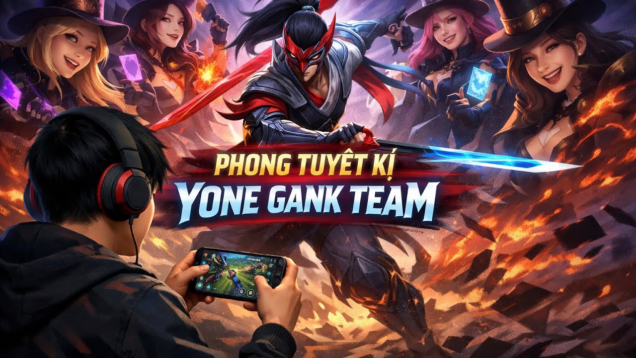 Tốc Chiến: Yone skin mới hiệu siêu đẹp siêu mãn nhãn😎