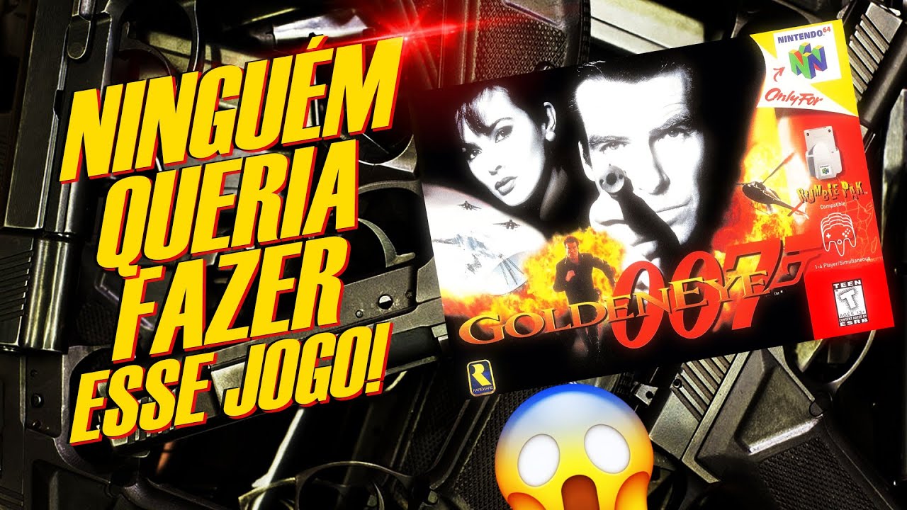 Como GOLDENEYE 007 Conquistou o Mundo? A História de GOLDENEYE 007 no Nintendo 64 😲