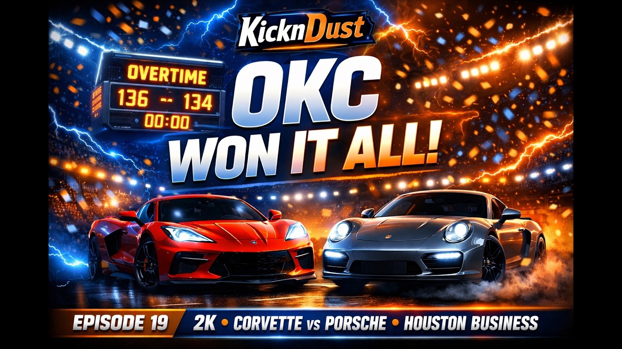 KicknDust Ep. 19 | 2K Overtime, NBA Playoff Talk, Dream Cars & Big Moves
