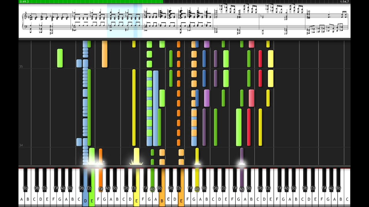 Super Smash Bros. Brawl Theme on Synthesia