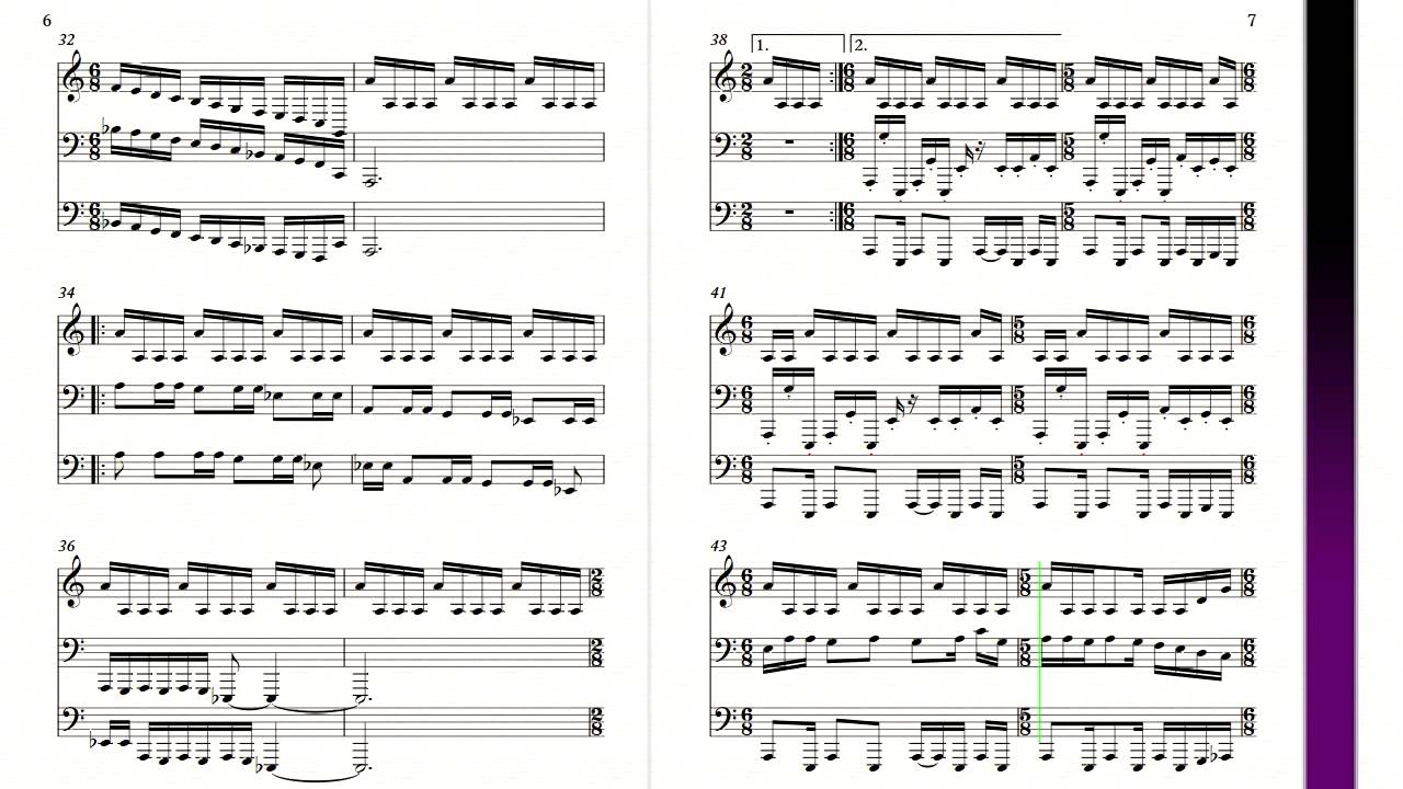 C64 Barbarian (1987) sheet music