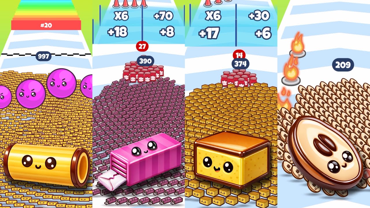 Food Run – Relaxing Satisfying SpeedRun Gameplay