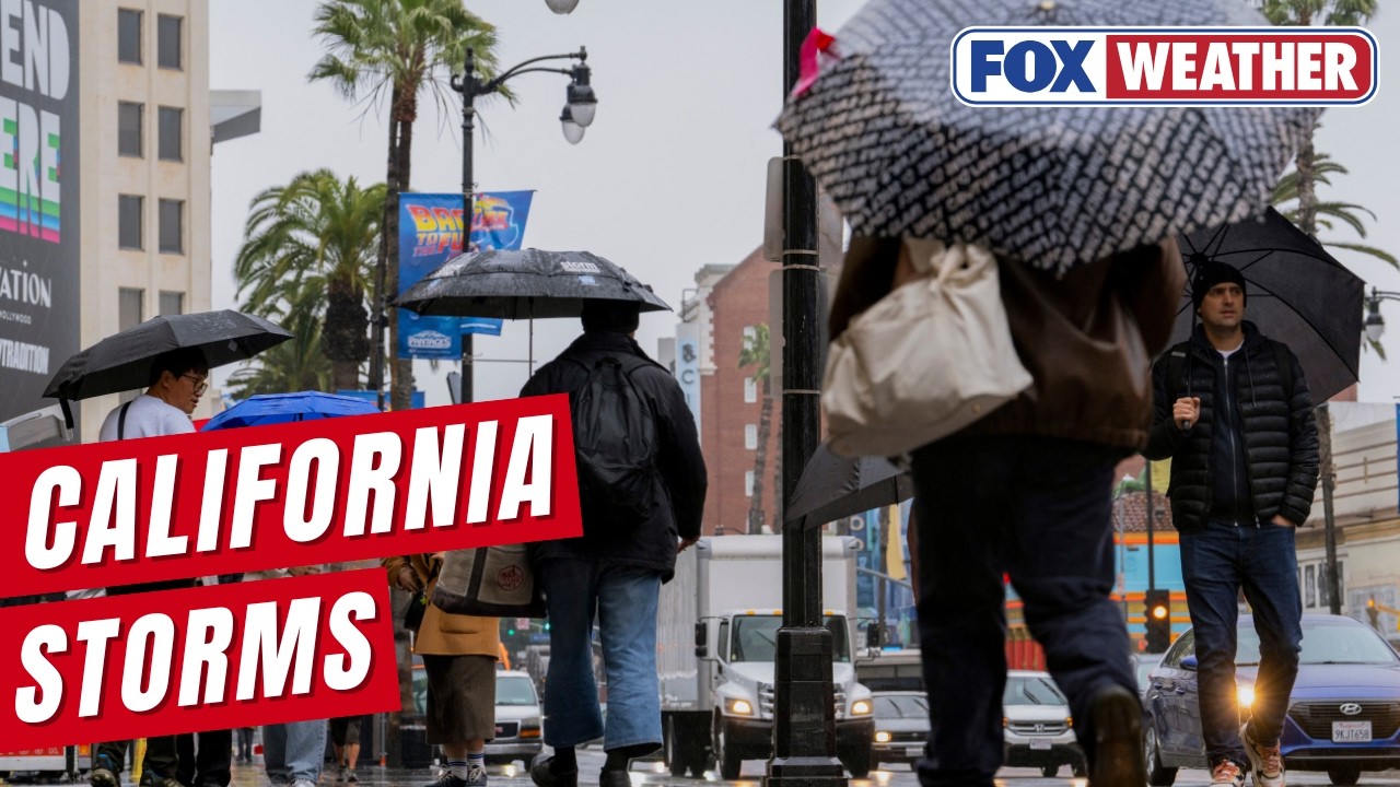 Multiple storms to bring rounds of rain and snow to West Coast