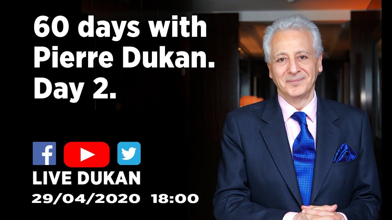 60 days with Pierre Dukan. Day 2. [LIVE DUKAN]