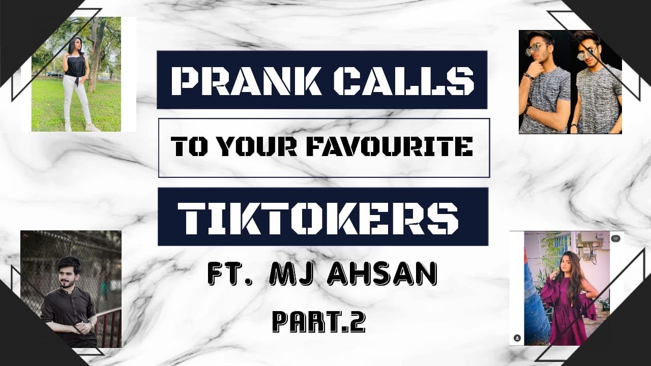 Prank Calls Tik tok Special ft. Mj Ahsan - |Hassan Abid| Hafsa Khan| Farooq Khani| Arooj Fatima