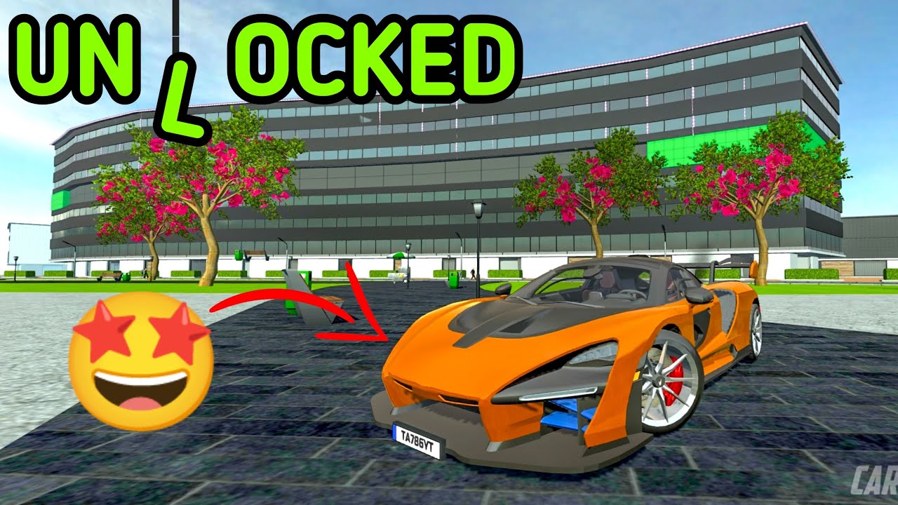 Car Simulator 2 Mclaren Senna Unlocked 🤩 Top Speed | New Update | Blueprints | Paid Car Gameplay