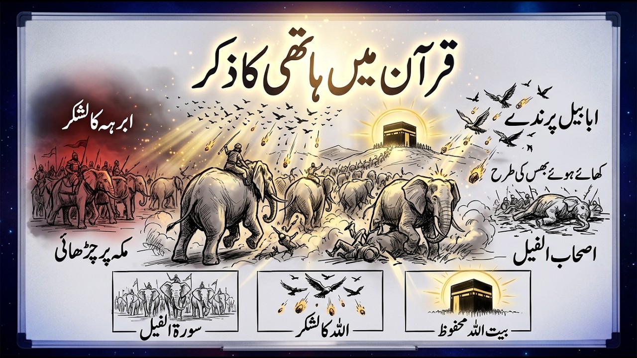قرآن میں ہاتھی کا ذکر | مختصر اور جامع | Brief Urdu