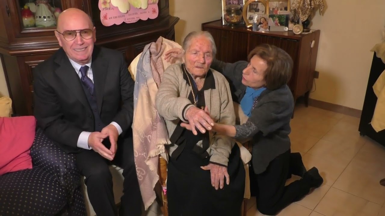 Grande festa a Sturno per i 114 anni di nonna Laurina
