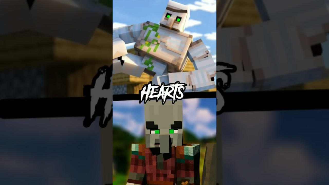 Iron golem vs Pillager 