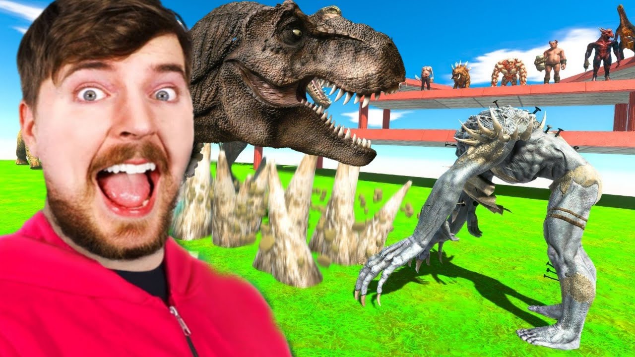 INFERNALS Team vs  DINOSAURS 🔥-Animal Revolt Battle Simulator ARBS