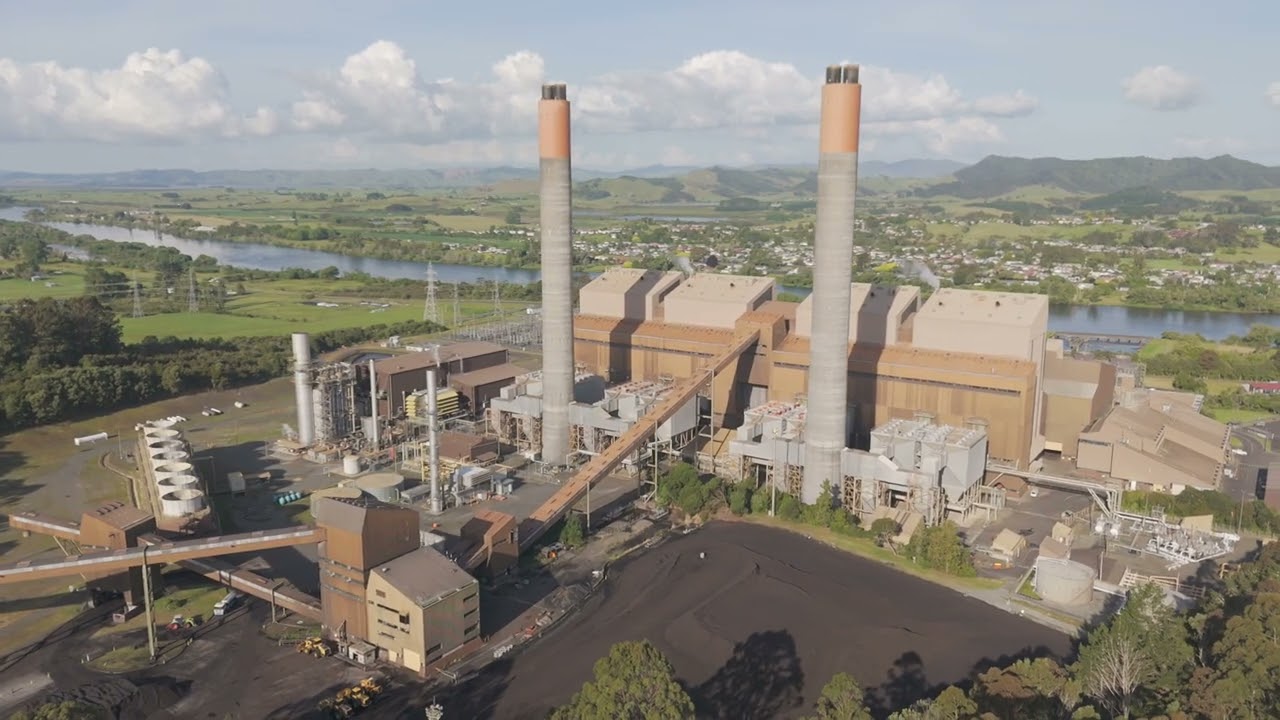 Huntly Power Station - Huntly, Waikato, New Zealand