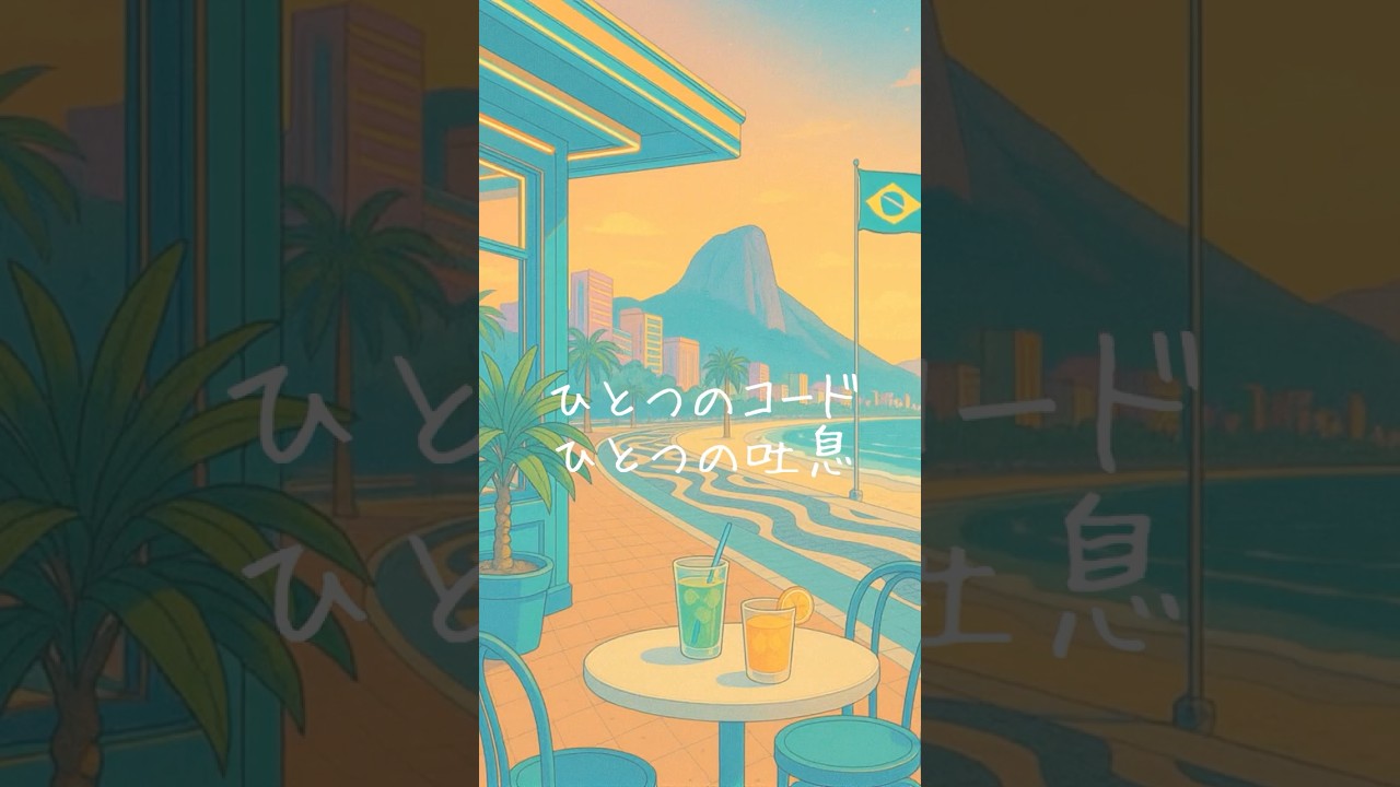 心のリズム。整えるために。 #tokyoechoclub  #sunomusic #歌詞動画 #shorts #music #lofi #エモい音楽 #ショーツ#bossanova #brasil