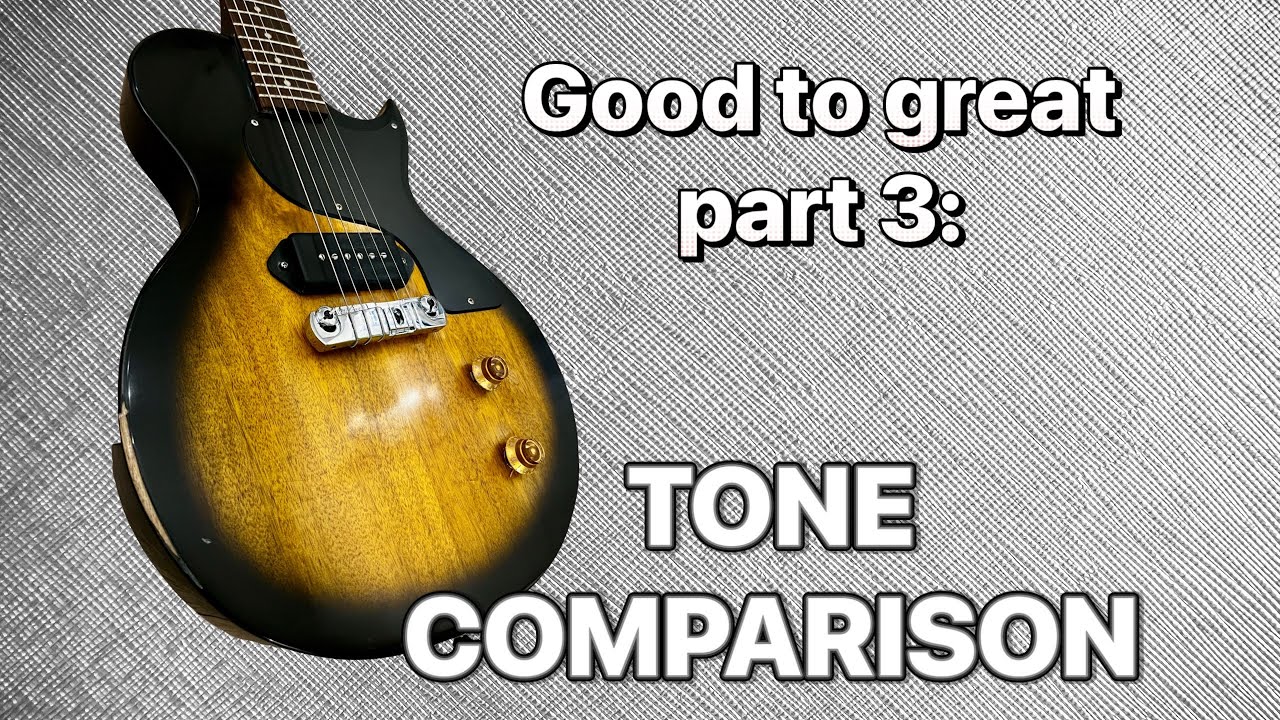 Good to great part 3: comparing the Vintage V120 with an Eastman SB55v and a Gibson Les Paul Junior