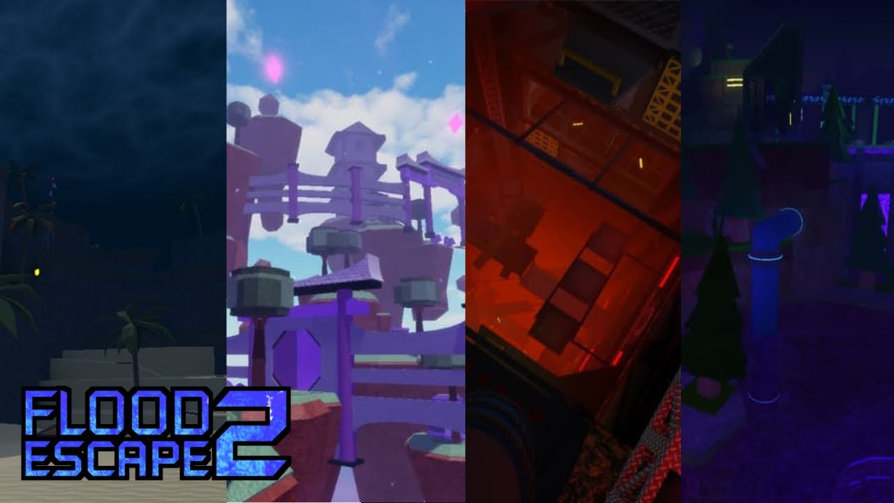 Flood Escape 2 Community Maps | FE2 Rehydrated WAVE 2 (Edited)
