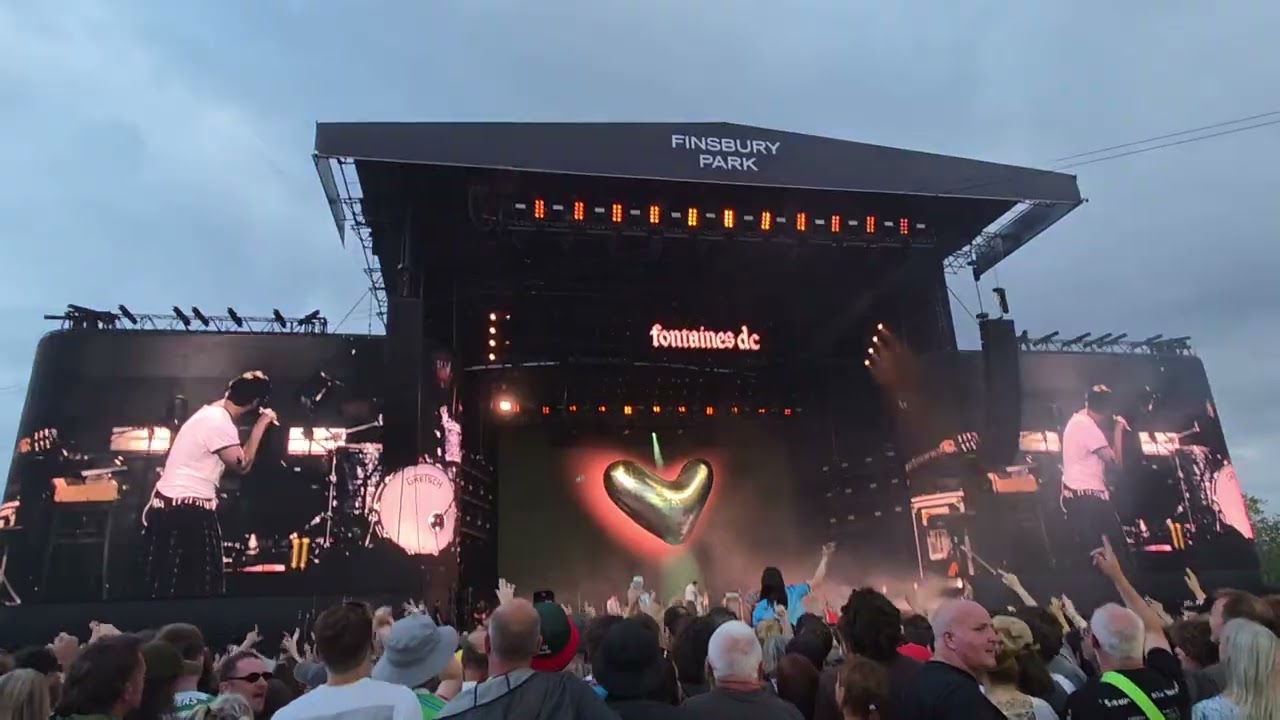 Fontaines D.C. - Boys In The Better Land.  Finsbury Park, London.  5 July 2025.