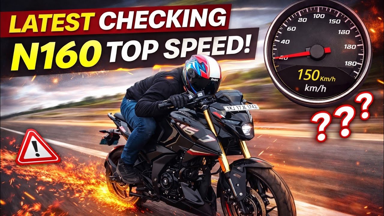 My life festest ride evear N160 top speed test on highway🐉🐉🐉