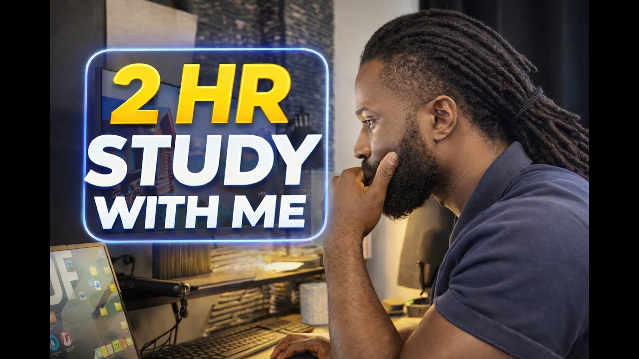 2 HOUR STUDY WITH ME | 10-min break, Chill music.   #StudyWithMe #GCSE #ExamRevision #StudentLife