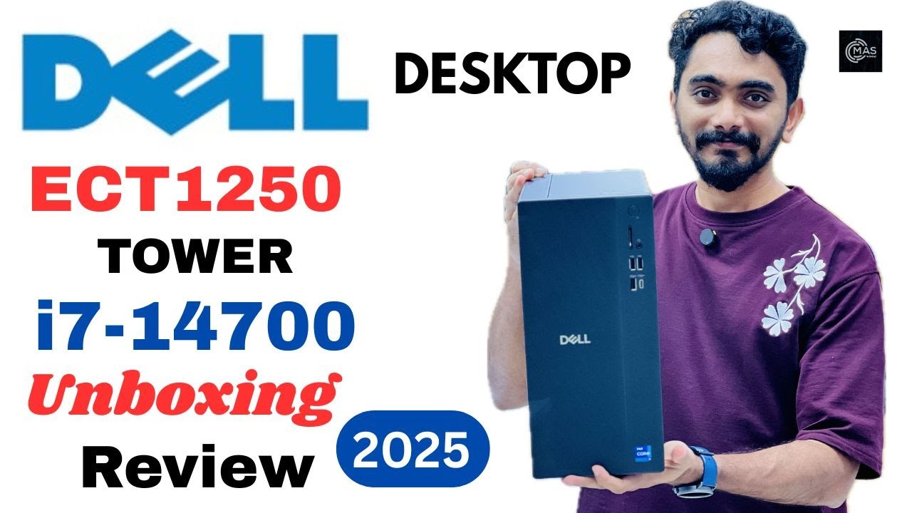 Dell Tower Desktop ECT1250 Review | Intel Core  i7-14700 16GB RAM 512GB SSD | Best Business PC 2025