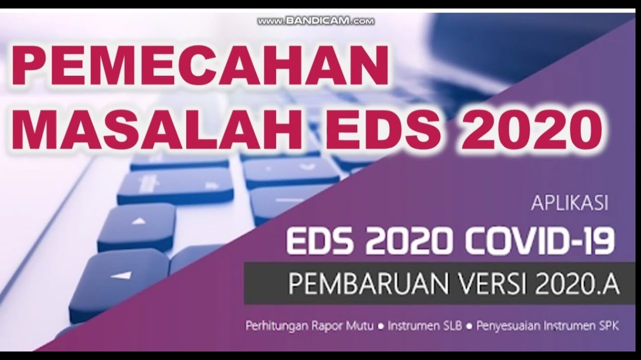 Solusi EDS Covid-19 versi-2020 A-Hitung Rapor Mutu