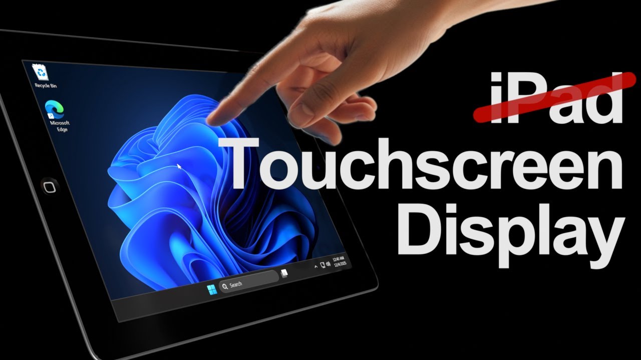 Превращаем iPad в сенсорный экран для ПК